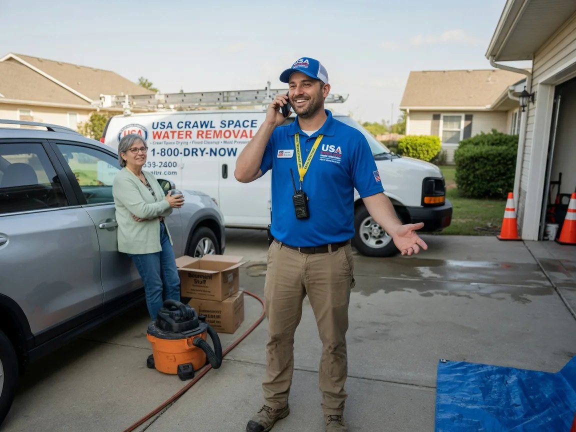 Crawl Space Water Removal Burleson, TX FAQs